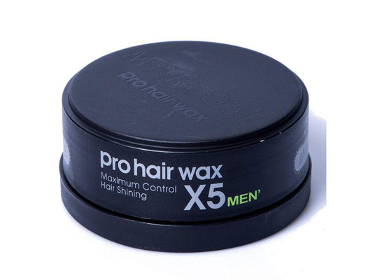 Morfose Pro Hair Wax X5 Maximum Control Black - 150ml