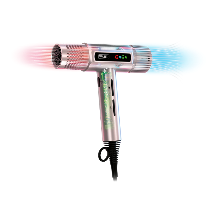 Wahl Vanquish Rose Gold Digital Hair Dryer: Quiet, Fast, Lightweight, Pro-Styling