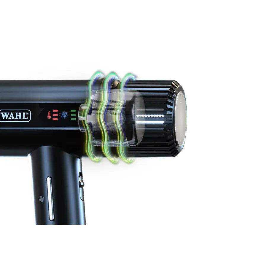 Wahl Vanquish Digital Motor Hair Dryer: Quiet, Lightweight, Fast Drying, SmoothTone Technology