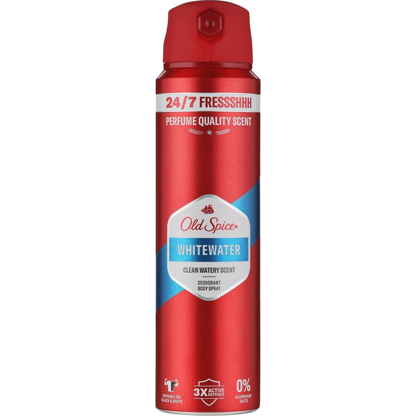 Old Spice Whitewater Men's Deodorant Spray: Fresh Scent, Long-Lasting Protection