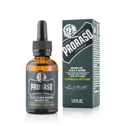 Proraso Cypress & Vetyver Skäggolja 30 ml