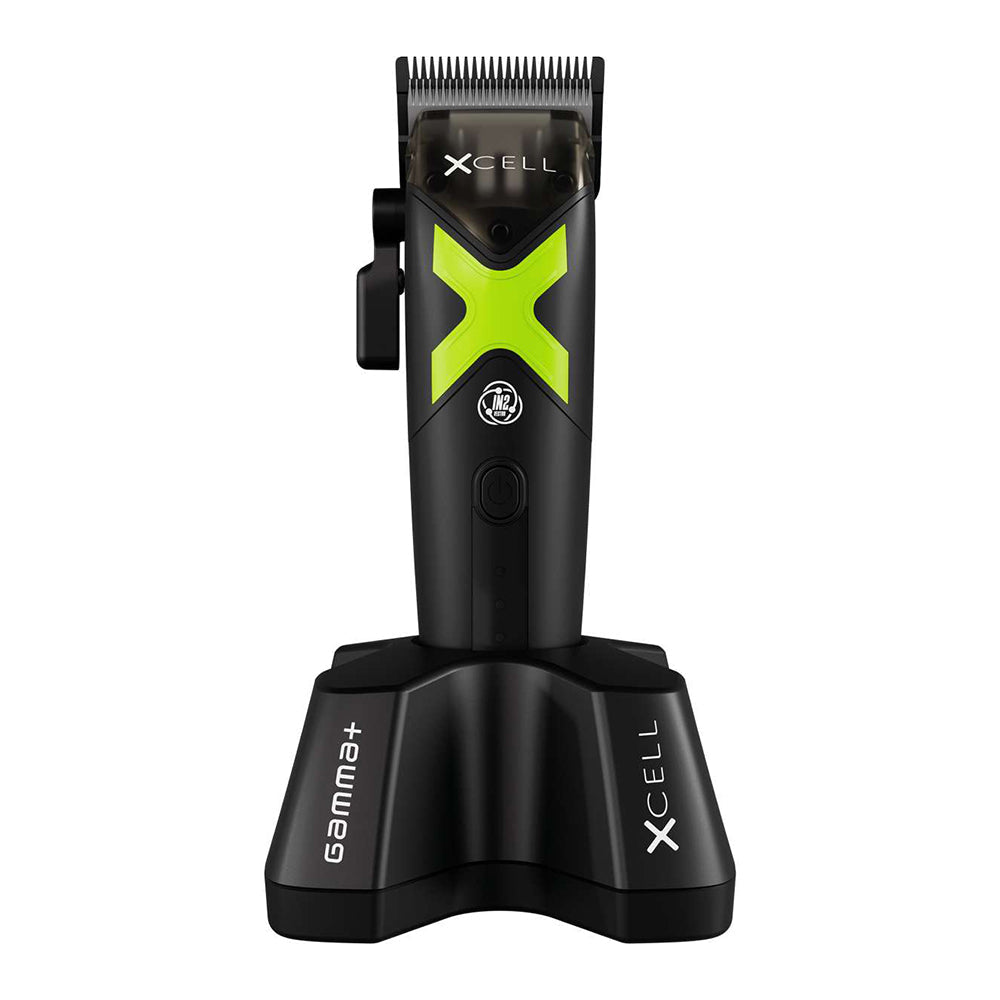 Gamma Piú XCELL Professional Cordless Hair Clipper Trimmer – High-Performance Barber Tool