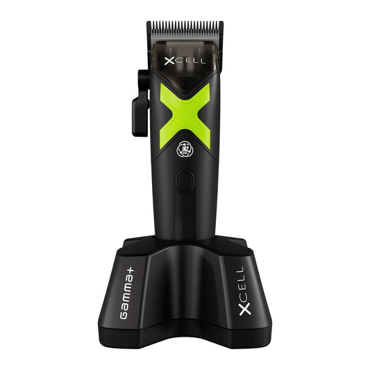 Gamma Piú XCELL Professional Cordless Hair Clipper Trimmer – High-Performance Barber Tool