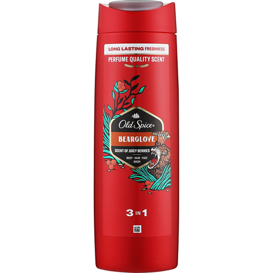 Old Spice Bearglove 2-in-1 Men's Refreshing Hair & Body Wash