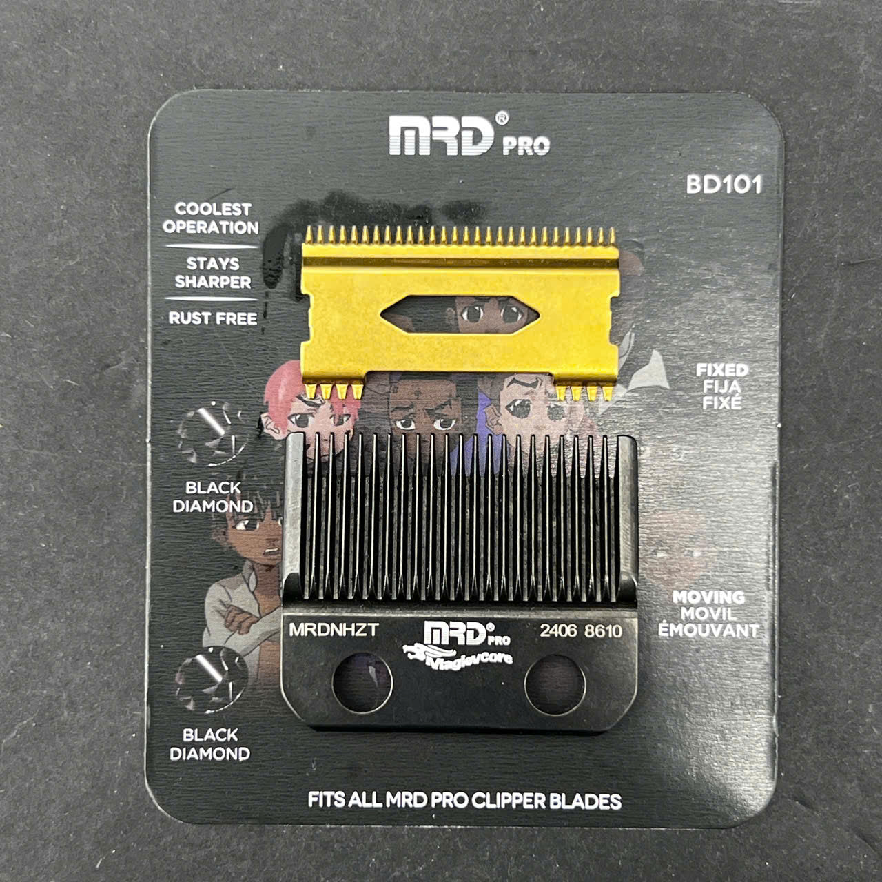 MRD Pro SMART BRAIN 3969X Hårklipparblad i Rostfritt Stål
