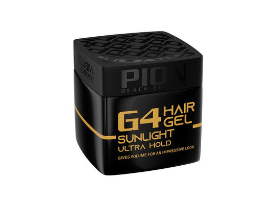 Pion Black Edition Hair Gel Sunlight Ultra Hold G4 - 320ml
